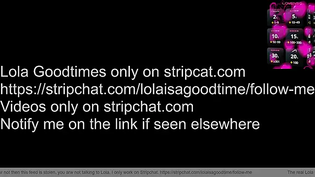 lolaisagoodtime online show from February 2025 12:49:01 AM