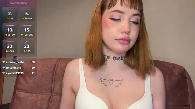 Snapshot of hanna_cry_baby chatting on December 2024 04:31:01 PM hanna cry baby online show from December 2024 04:31:01 PM
