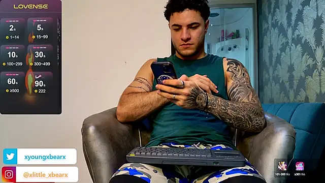 xlittle xbearx online show from February 2025 09:27:02 PM