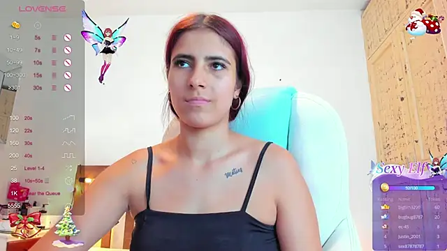 Dalila-1x online show from December 2024 08:38:02 PM