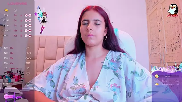 Dalila-1x online show from February 2025 10:34:01 PM