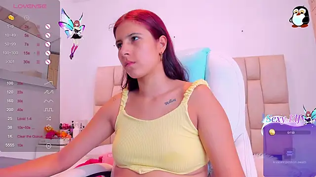 Dalila-1x online show from February 2025 07:29:01 PM