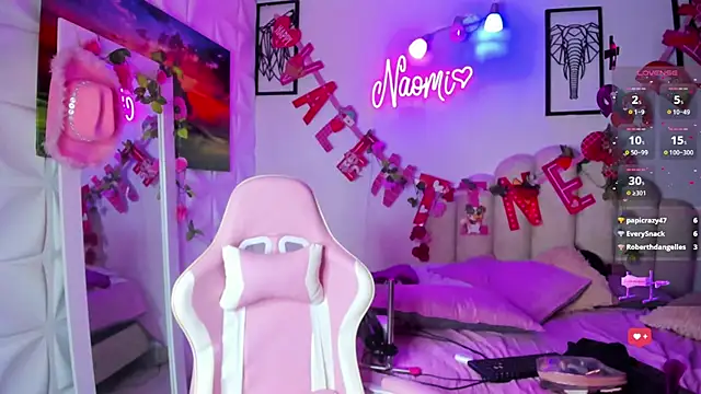 Snapshot of NaomiAsha chatting on February 2025 04:23:02 AM NaomiAsha online show from February 2025 04:23:02 AM