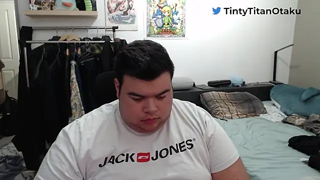 Snapshot of TinyTitanOtaku chatting on January 2025 09:26:02 PM TinyTitanOtaku online show from January 2025 09:26:02 PM