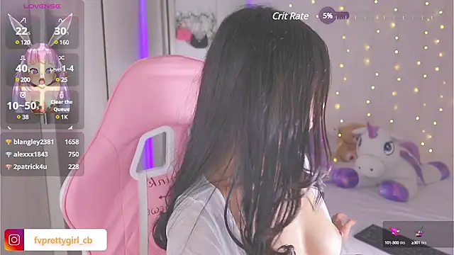 urfavprettygirl online show from January 2025 12:57:02 PM