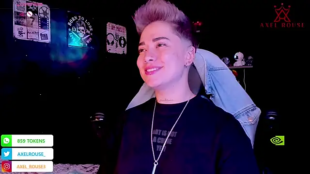 AxelRouse 1 online show from September 2025 07:39:02 PM