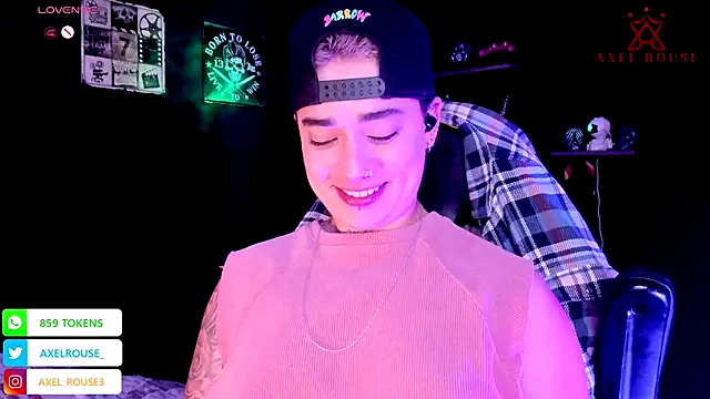 AxelRouse 1 online show from October 2025 01:06:01 AM