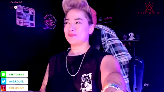 AxelRouse 1 online show from October 2025 07:27:01 PM