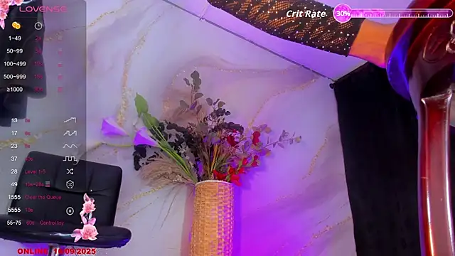 Karla-Ebony online show from September 2025 01:56:01 PM