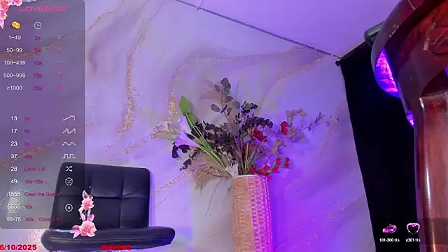 Karla-Ebony online show from October 2025 01:45:02 PM