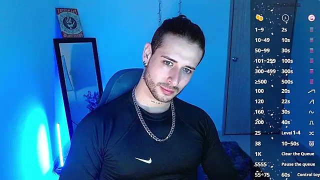 Snapshot of Ares_blue chatting on February 2025 10:47:02 AM Ares blue online show from February 2025 10:47:02 AM