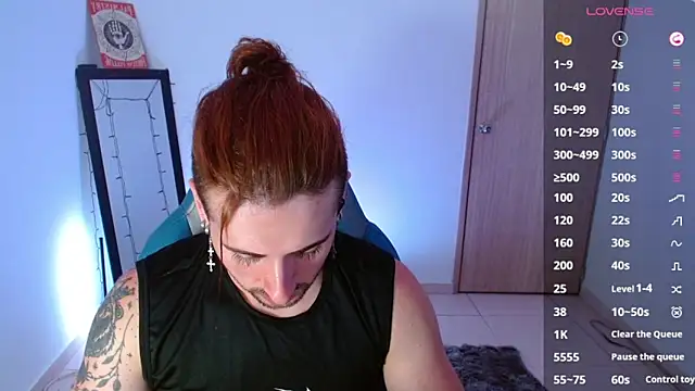 Snapshot of Ares_blue chatting on March 2025 12:01:01 PM Ares blue online show from March 2025 12:01:01 PM