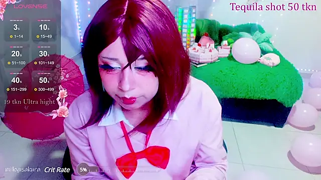 MilkyXSakura online show from February 2025 02:28:01 AM