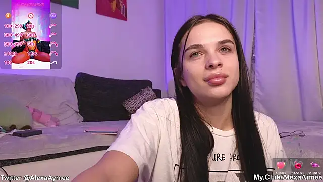 Snapshot of AlexaAimee chatting on February 2025 01:19:01 PM AlexaAimee online show from February 2025 01:19:01 PM