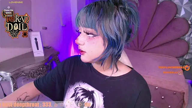 Snapshot of toky_doll chatting on October 2025 08:40:02 PM toky doll online show from October 2025 08:40:02 PM