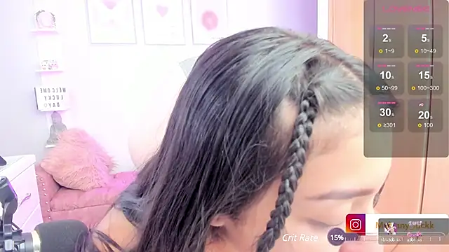 Melannyy  online show from January 2025 07:21:01 PM