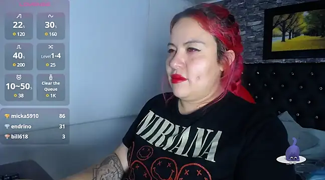 Snapshot of Bruja__Scarlata chatting on March 2025 09:10:02 PM Bruja Scarlata online show from March 2025 09:10:02 PM