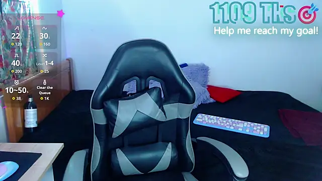 Snapshot of -Gwen- chatting on May 2026 08:34:01 AM -Gwen- online show from May 2026 08:34:01 AM