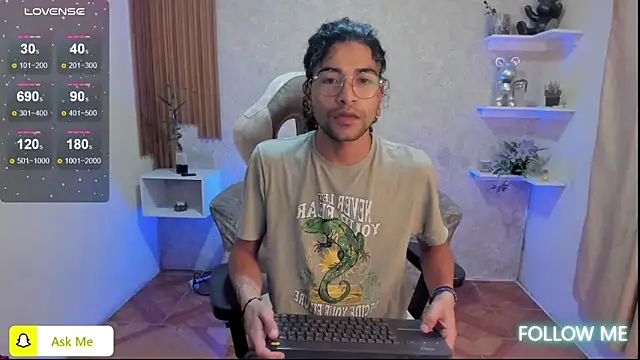 Aaron Jassell1 online show from March 2025 11:01:02 PM