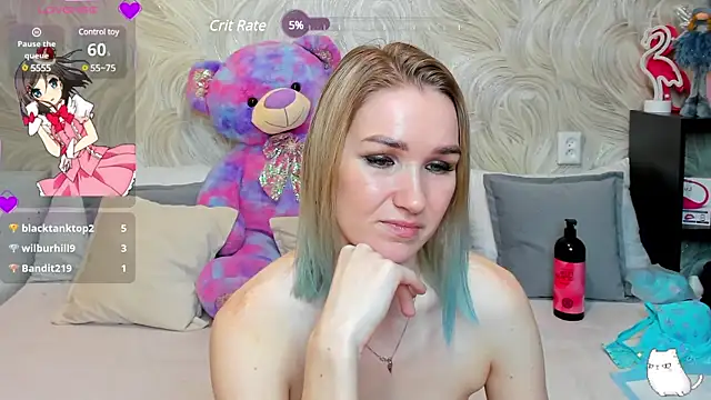 MilanaBlueberry online show from January 2025 04:12:01 AM