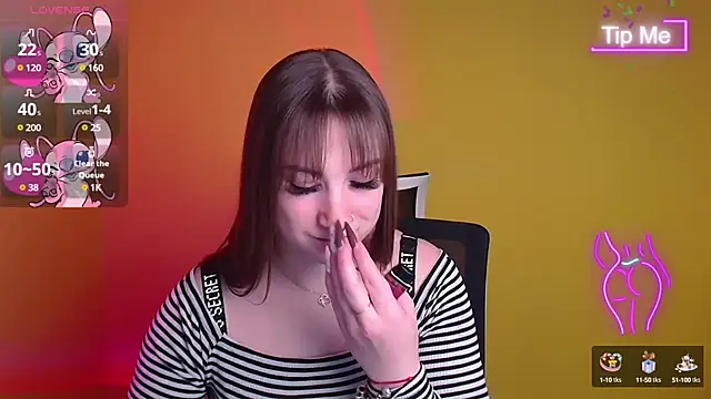 Evelina GG online show from March 2025 12:22:01 PM