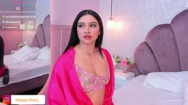 Snapshot of Harper-Avary chatting on February 2025 03:47:01 PM Harper-Avary online show from February 2025 03:47:01 PM