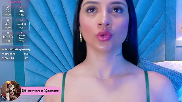 Snapshot of Harper-Avary chatting on September 2025 02:16:01 PM Harper-Avary online show from September 2025 02:16:01 PM