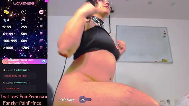 Snapshot of pain_princee chatting on December 2024 09:22:01 PM pain princee online show from December 2024 09:22:01 PM