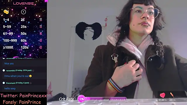 Snapshot of pain_princee chatting on January 2025 02:41:01 PM pain princee online show from January 2025 02:41:01 PM