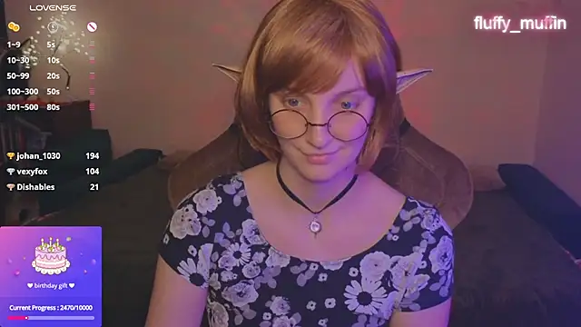 Fluffy muffin  online show from January 2025 10:01:01 PM