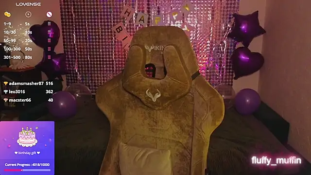 Fluffy muffin  online show from January 2025 01:07:02 AM