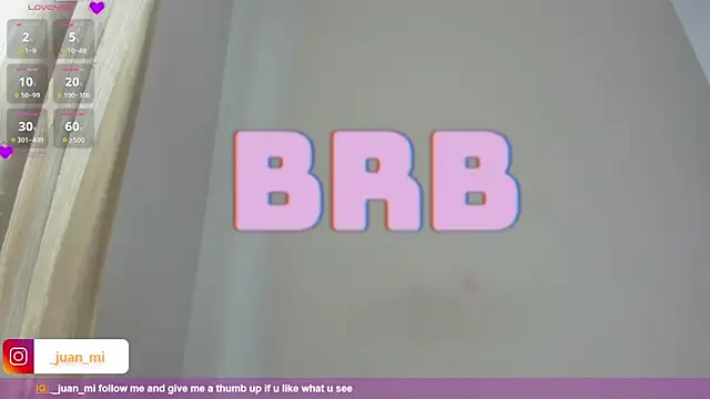 Snapshot of juanmiss chatting on October 2025 03:18:01 PM juanmiss online show from October 2025 03:18:01 PM