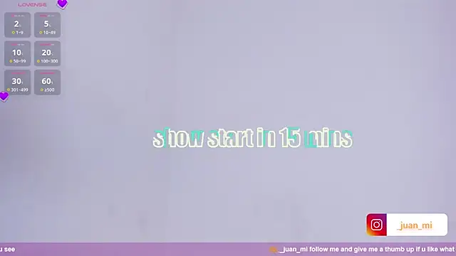 Snapshot of juanmiss chatting on October 2025 01:14:01 PM juanmiss online show from October 2025 01:14:01 PM