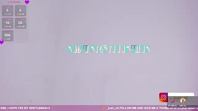 Snapshot of juanmiss chatting on October 2025 11:14:02 AM juanmiss online show from October 2025 11:14:02 AM