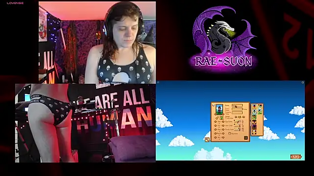 Rae-Suon online show from October 2025 10:15:01 PM