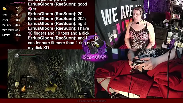 Rae-Suon online show from April 2026 09:39:33 PM