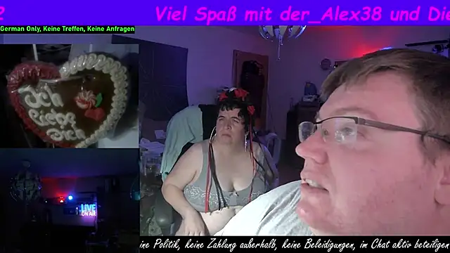der alex38 online show from October 2025 07:03:02 PM