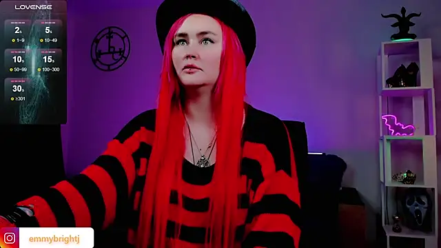 Snapshot of Emmybrightj_ chatting on January 2025 12:01:01 AM Emmybrightj online show from January 2025 12:01:01 AM