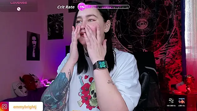 Snapshot of Emmybrightj_ chatting on March 2026 02:06:01 AM Emmybrightj online show from March 2026 02:06:01 AM