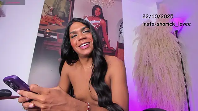 Snapshot of Sharicklovee chatting on October 2025 12:54:01 AM Sharicklovee online show from October 2025 12:54:01 AM