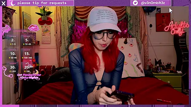 v3n0mb1t3z online show from May 2026 07:04:02 AM