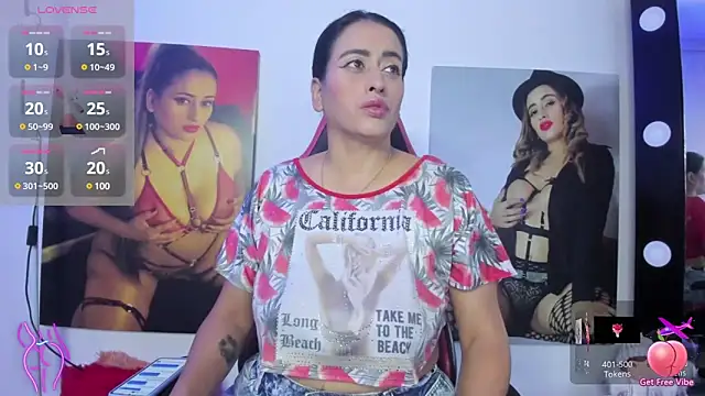 vaiolet triana online show from January 2025 01:19:02 PM