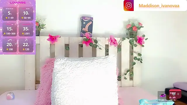 Madisson Ivanova online show from January 2025 01:59:02 PM