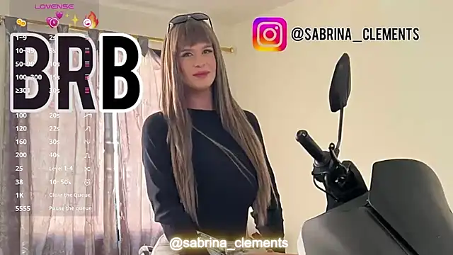 sabrina clementss online show from February 2025 10:50:01 PM