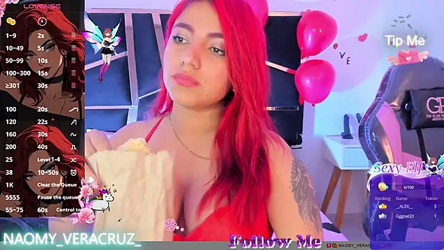 Snapshot of Naomy_veracruz_ chatting on February 2025 05:02:02 PM Naomy veracruz online show from February 2025 05:02:02 PM