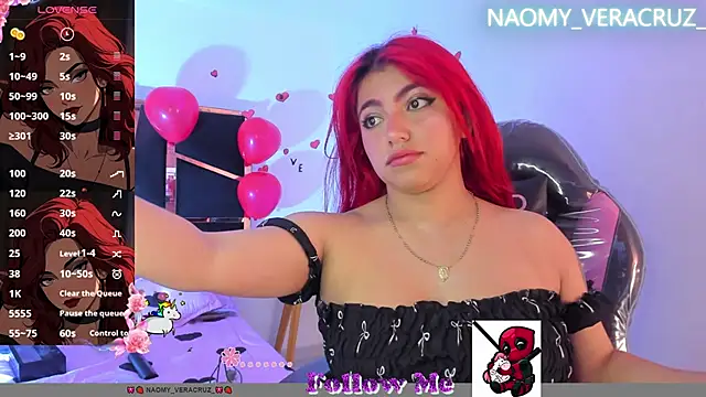 Snapshot of Naomy_veracruz_ chatting on February 2025 12:55:02 PM Naomy veracruz online show from February 2025 12:55:02 PM