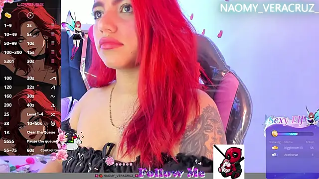 Snapshot of Naomy_veracruz_ chatting on February 2025 04:00:01 PM Naomy veracruz online show from February 2025 04:00:01 PM