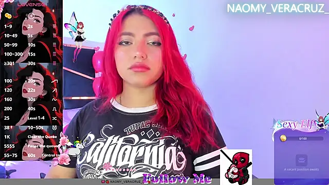 Snapshot of Naomy_veracruz_ chatting on February 2025 01:58:01 PM Naomy veracruz online show from February 2025 01:58:01 PM