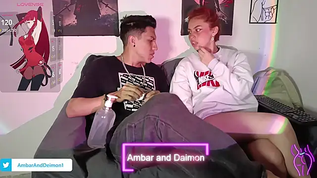 Snapshot of Ambar_and_daimon_ chatting on September 2025 10:59:02 AM Ambar and daimon online show from September 2025 10:59:02 AM