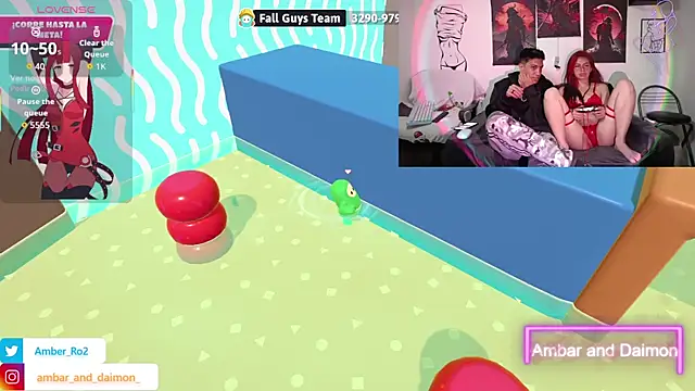 Ambar and daimon  online show from September 2025 11:58:01 AM